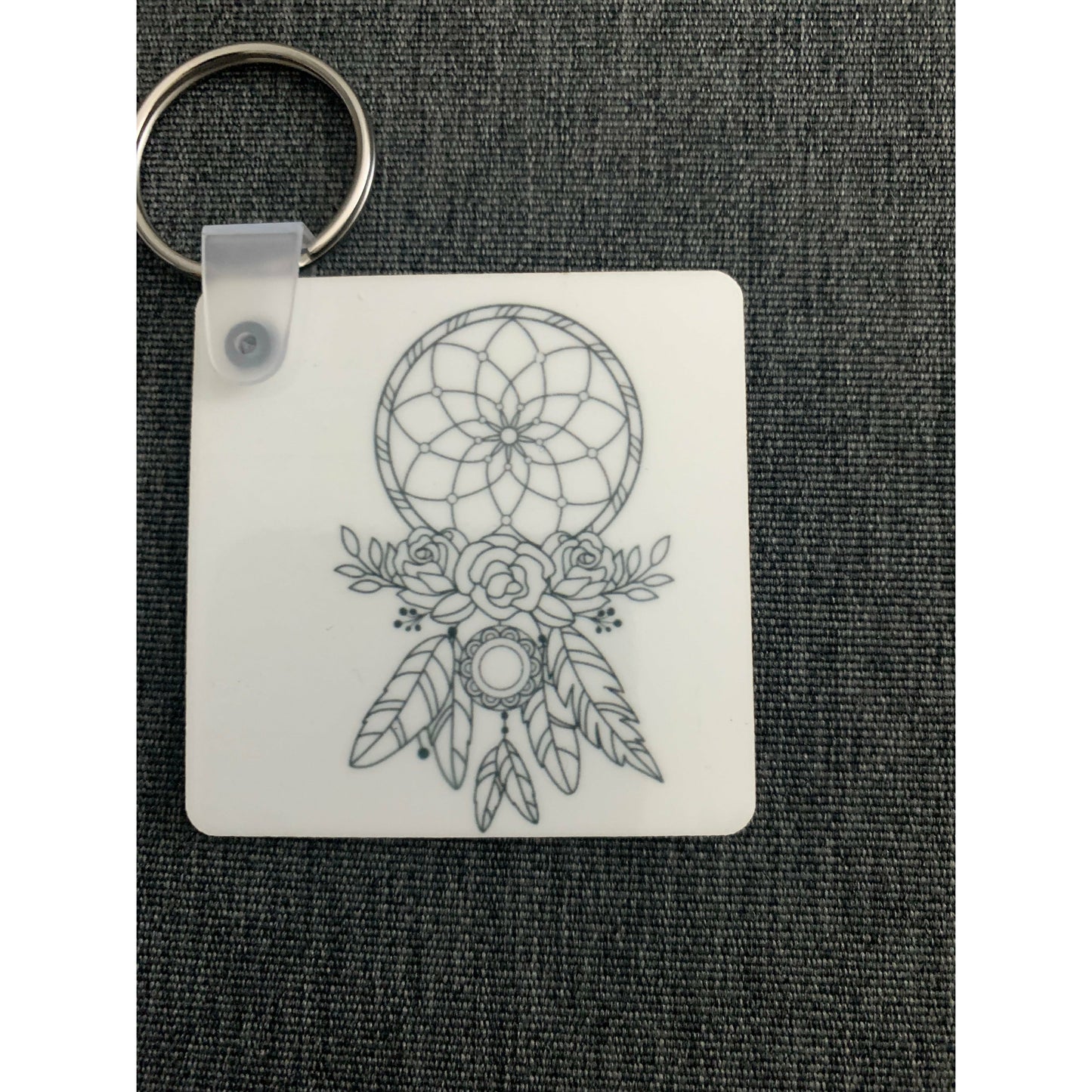 Dream catcher keychain